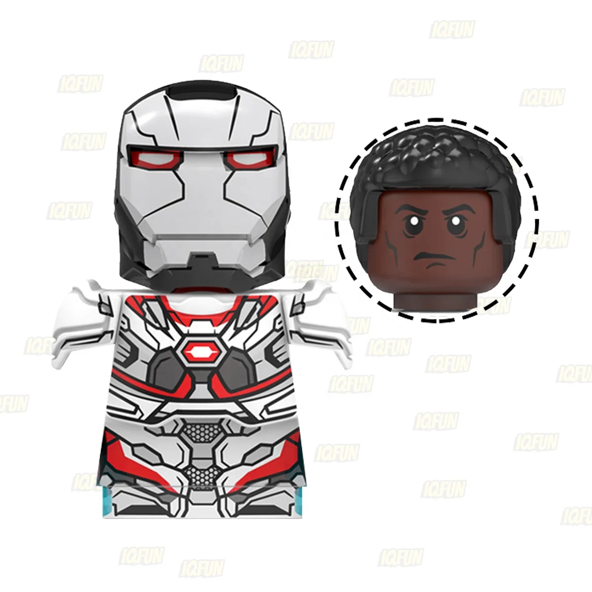 Movie Characters SW Ironman Cartoon Mini Action Building Block Superheroes Plastic Toy Mark Minifig Figure Assembled Toy