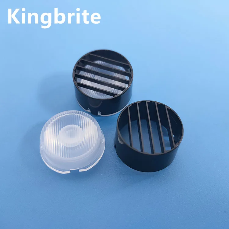 outdoor waterproof 3030 5050 led wall washer lens 1530 3535 led ground light lens With honeycomb /stripe anti-glare cover