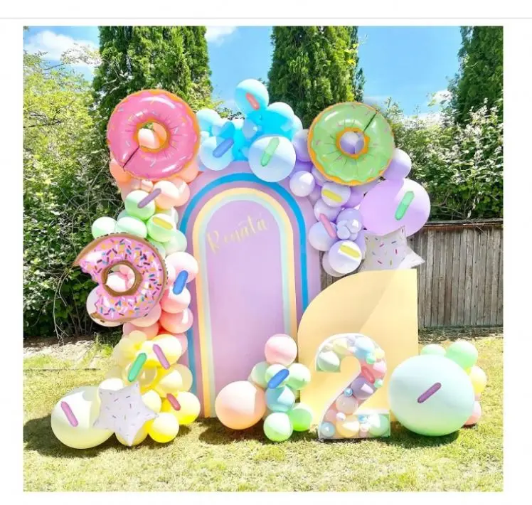 Hero Theme Toy Story Colorful Latex Balloon Boy Kids Party Balloon Arch Garland Kit For Birthday Decoration Wholesale Supplies