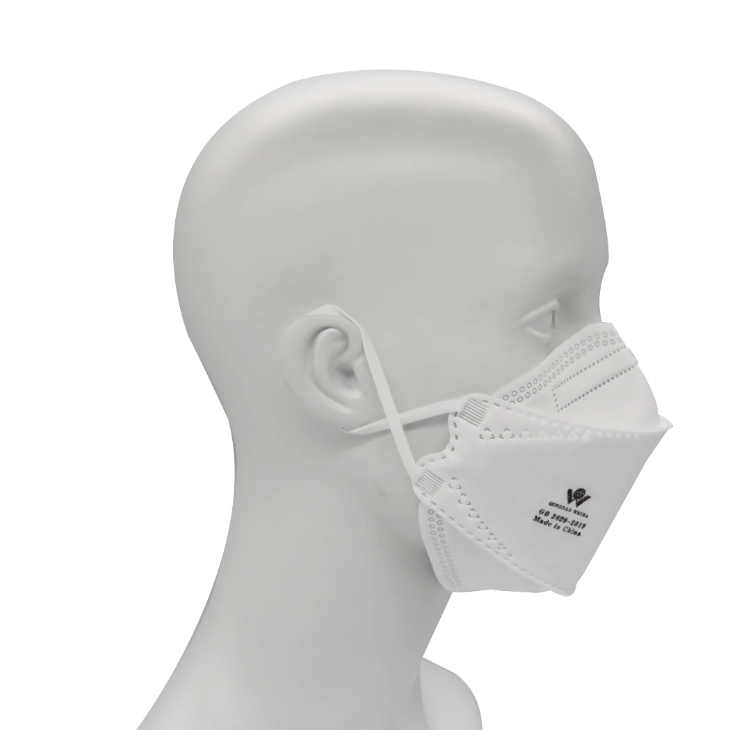 
 Дешевая рекламная прочная одноразовая маска для лица Kn95 с клапаном  
