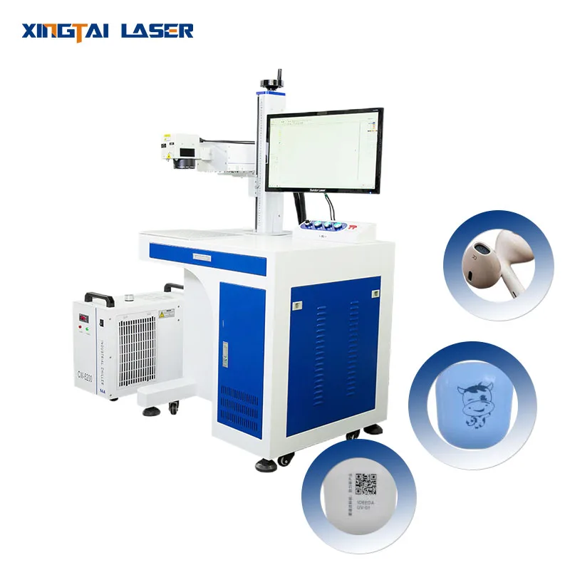 Uv 3D Glass Laser Stone Image Engraving Marking Machine for Glass Jewellery Pr Stone Deep Gift 3D Laser Pbone 5W Gobo Coupeur Uv