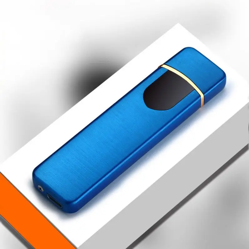 USB charging lighter touch screen electronic cigarette lighters small rechargeable lighter