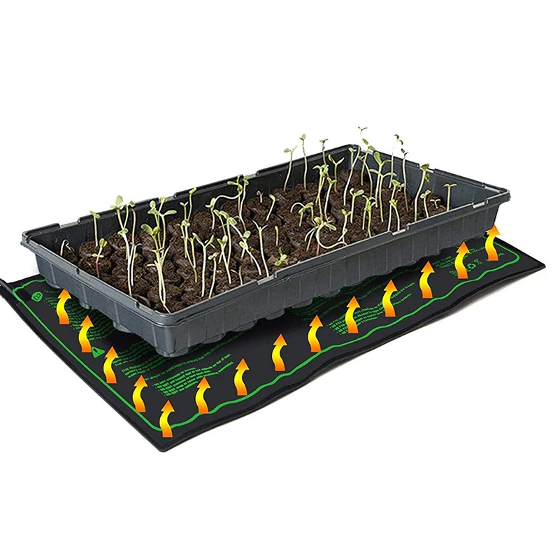 Seedling Heat Mat and Digital Thermostat Warm Hydroponic Heating Pad for Indoor Home Gardening Seed Starter