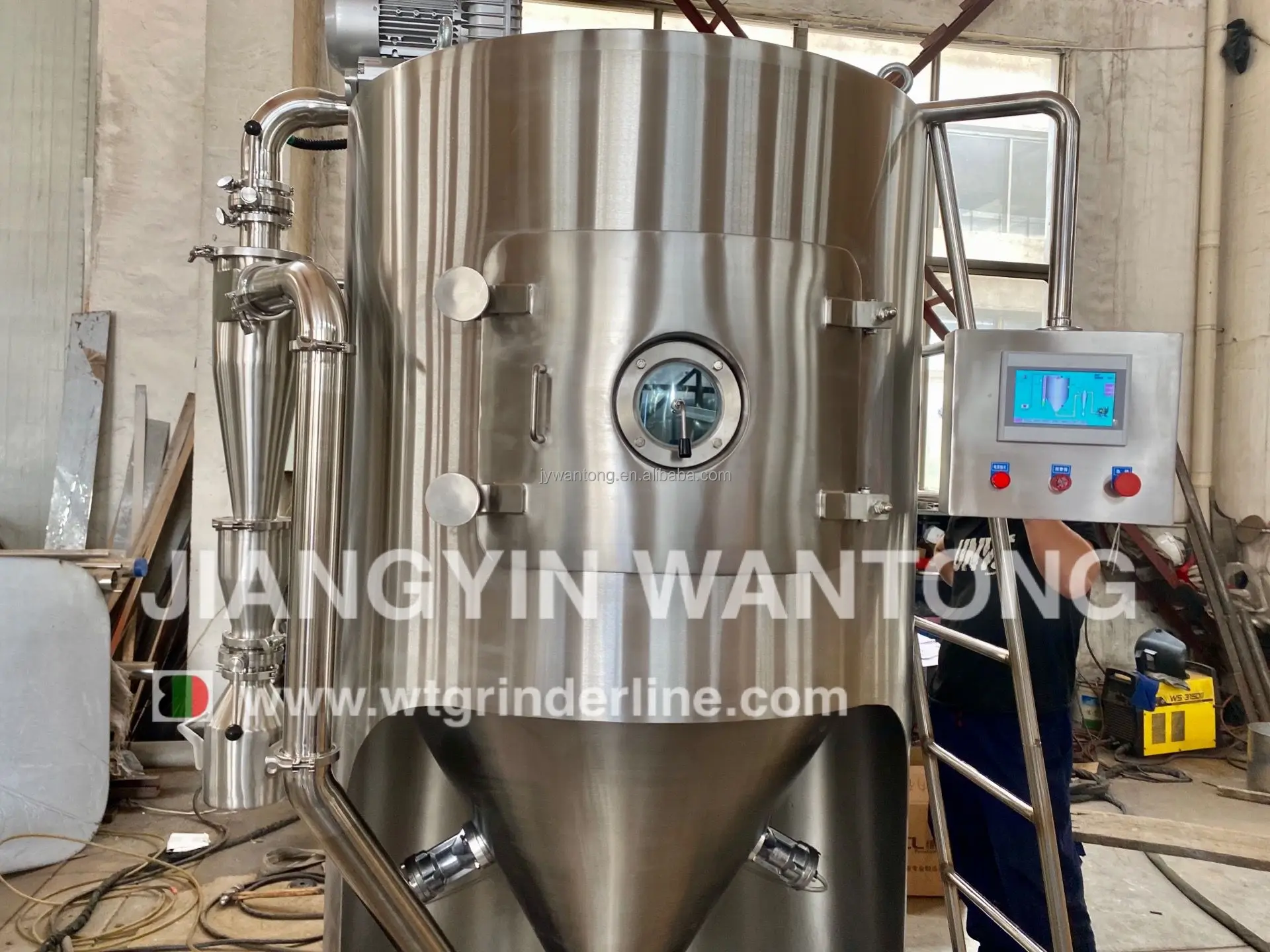 Whey Egg Milk Powder Spray Drying Machine Lab Centrifugal Atomizer Spray Dryer Equipment