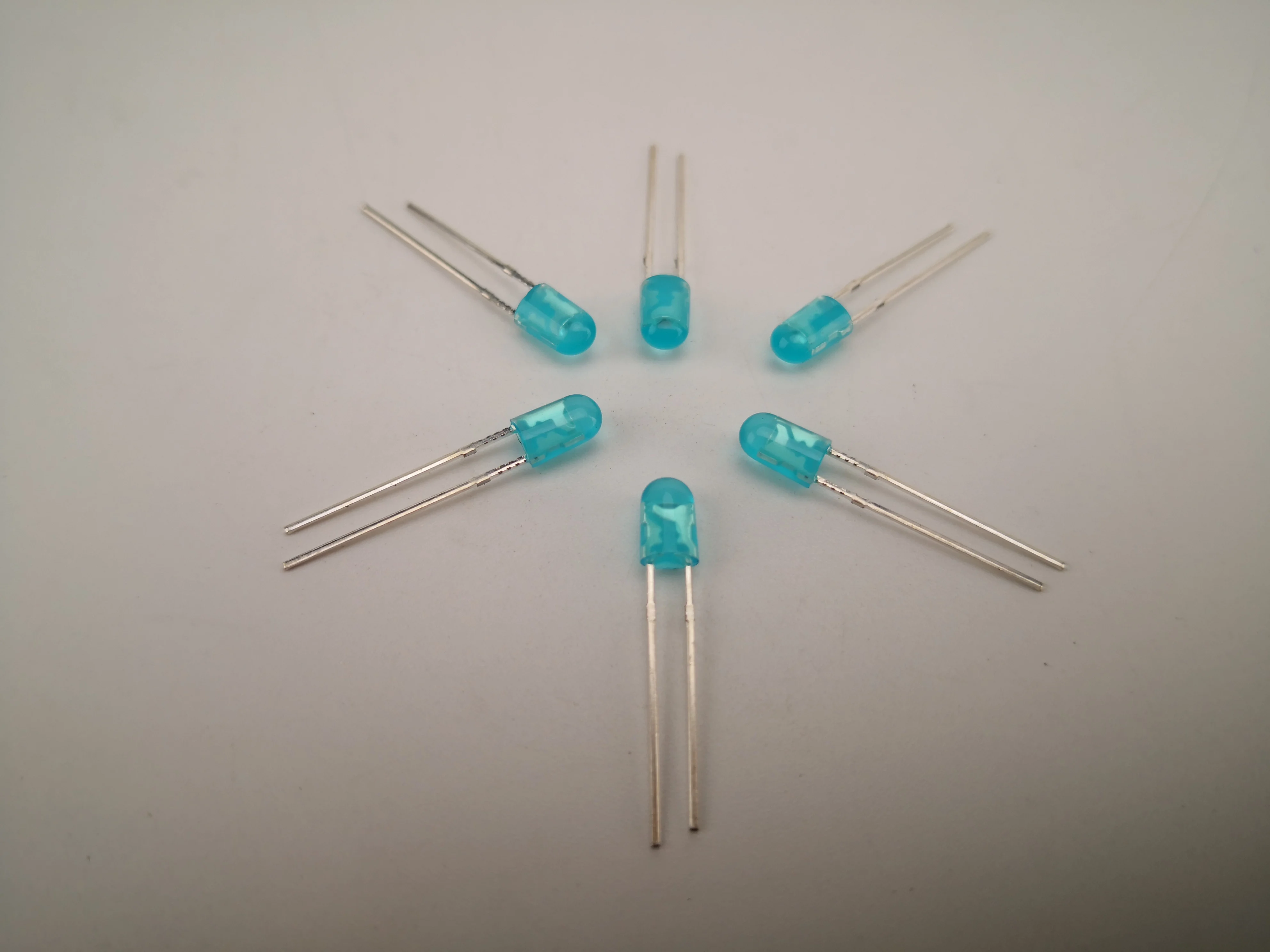 High Quality 346 546 3mm 5mm Blue Oval Led Diode 2 Years Warranty