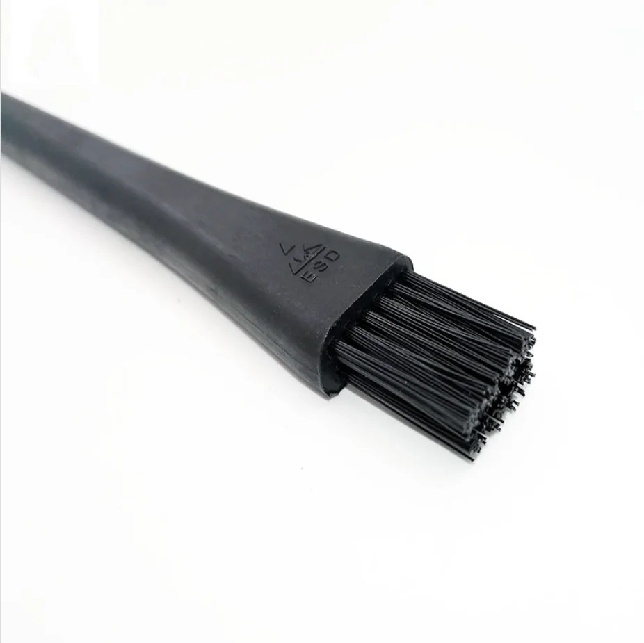 Conductive Nylon Bristles PCB Cleaning Anti Static ESD Brush Tool