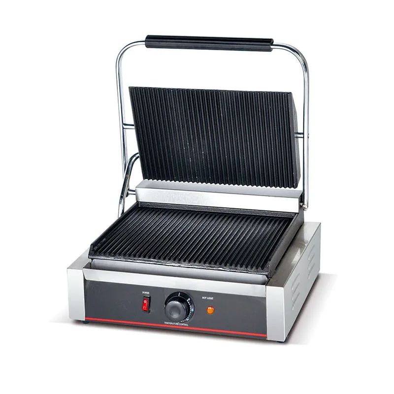 High Quality Electric Panini Grill Machine Commercial Electric Panini Contact Grill Press board grill