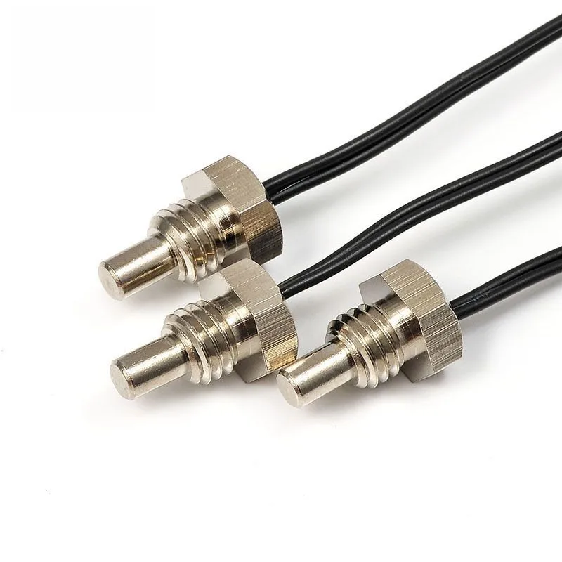 Focusens OEM Sensor Industri Threaded Housing Platinum RTD Sensors 2 Wire 3 Wire PT100 Screw Temperature Sensor Probe