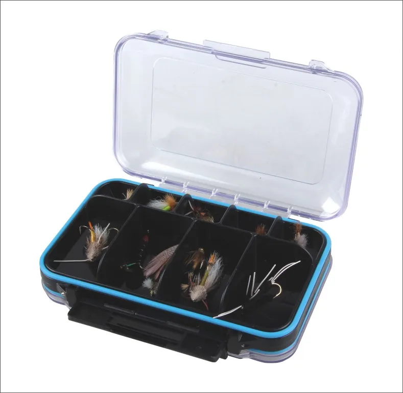  Waterproof boxFishing Lure Bait Hooks Storage Box Case Container Jewelry Making Findings