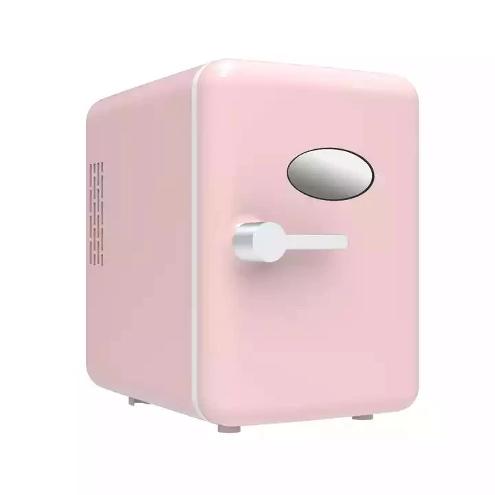 4L New Portable Skincare Makeup Beauty Cosmetic Cost Refrigerator Cooler Retro Mini Fridge For Skincare