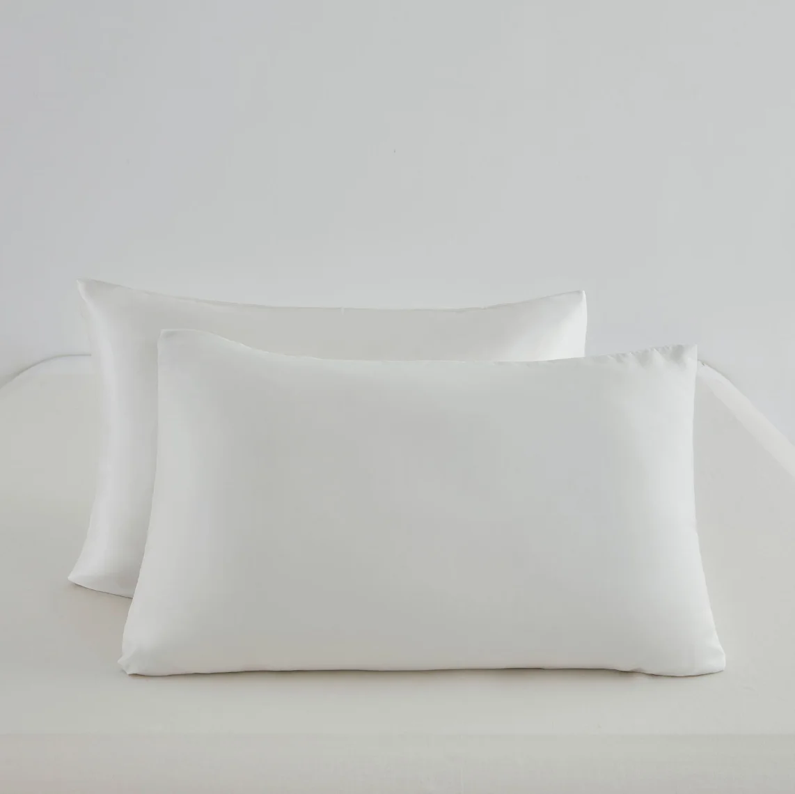 Custom 100% Tencel Lyocell Eucalyptus Fiber Pillow Case Slip Silk Pillowcase