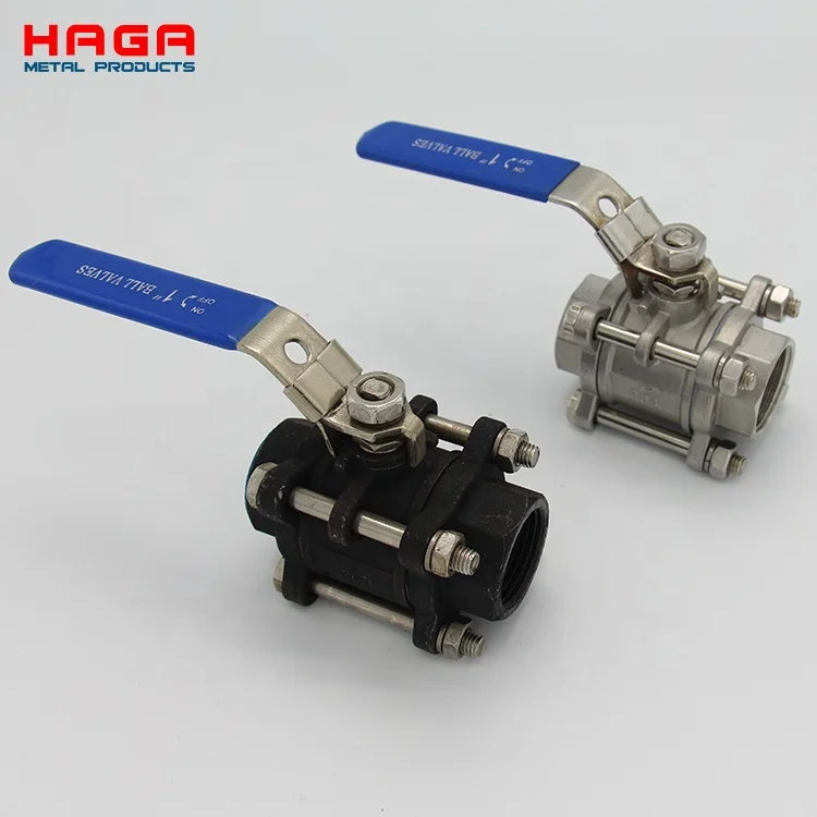 Stainless Female Thread Ball Valve Dn40 Pn25 Chlorine Ball Valve Duplex Ball Valve