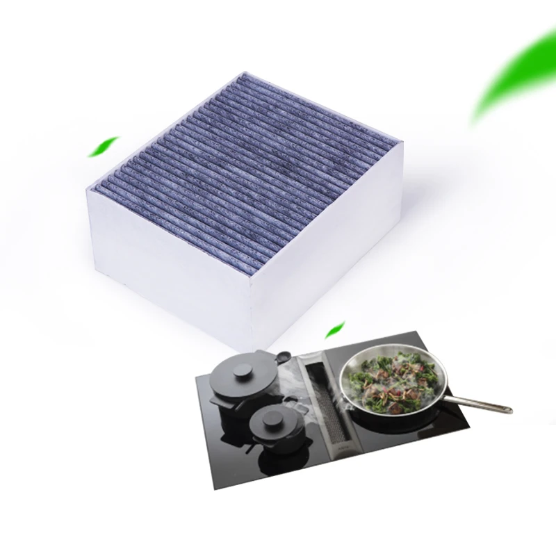 Activated carbon range hood filter with factory production and low price, various models for sale in stock