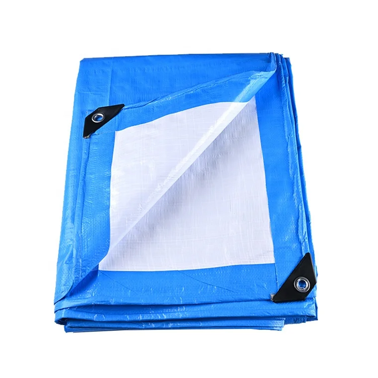 Brown Insulated Covers Low Price Plastic Sheet Tarpaulin Tarp waterproof PE tarpaulin sheet