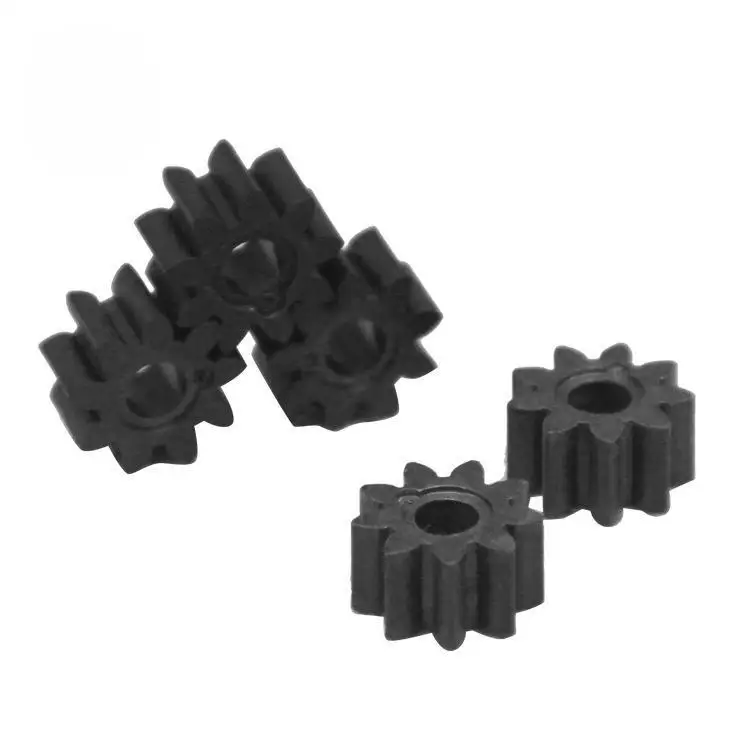 PA66 Nylon Cheap Black PP Injection Plastic Parts