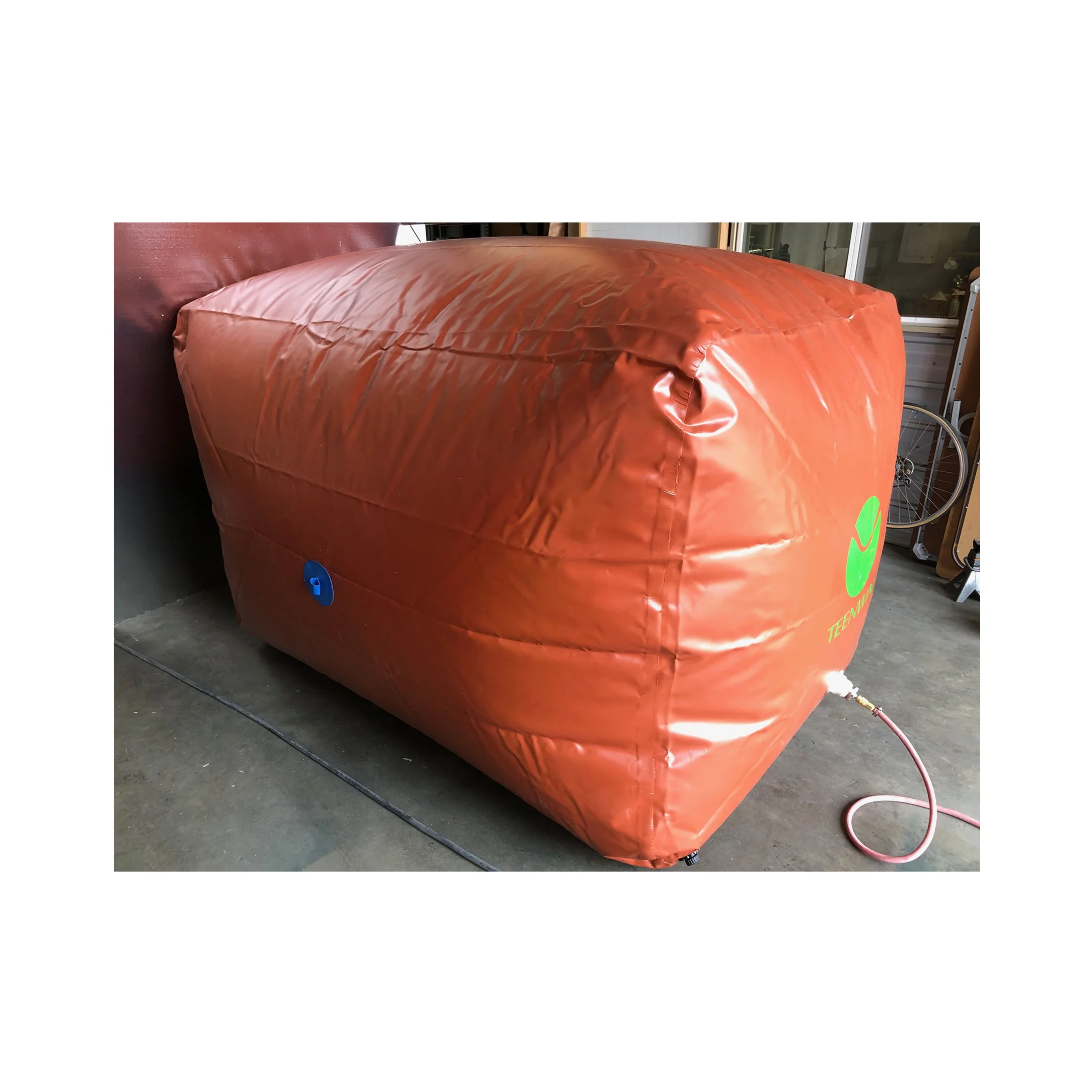 Biogas Plant with PVC Biogas Storage Balloon
