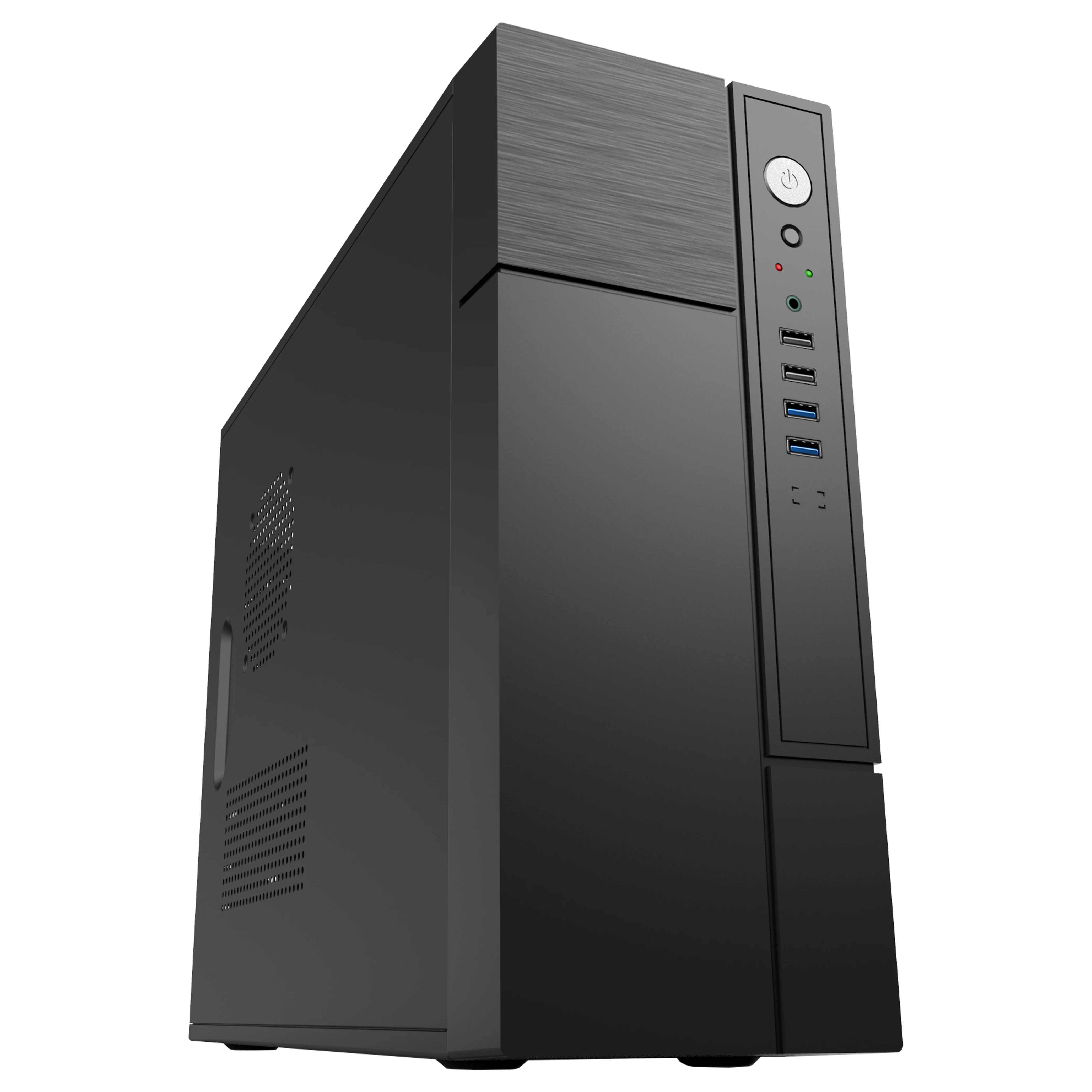 100% manufacturer Mini tower ATX case with DVD bay  micro computer slim case