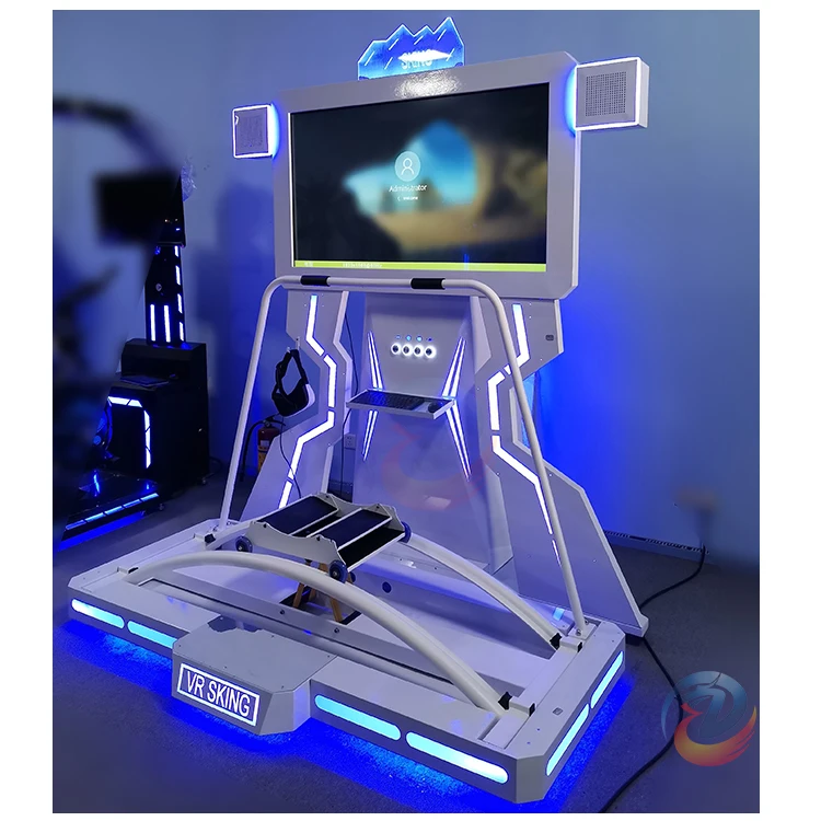 Standing flight VR simulator vr skiing game machine with virtual reality simulator 9d vr
