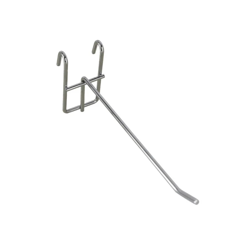 supermarket supplies gridwall mesh panel metal wire hook hanging metal display mesh hooks