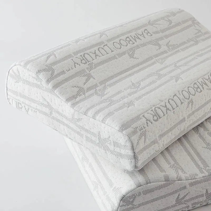 Bamboo fiber bamboo charcoal undulating space slow rebound pillow core memory pillow