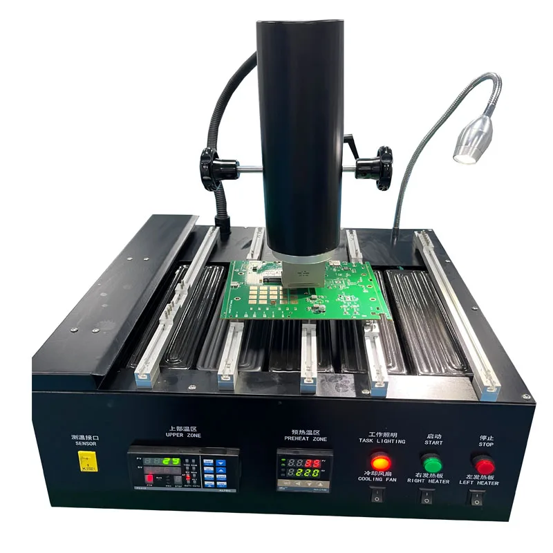 ODM OEM LV-02 высококлассный промышленный SMT SMD паяльный сварочный аппарат ручная станция для переоборудования BGA новое состояние ремонт PCB PLC