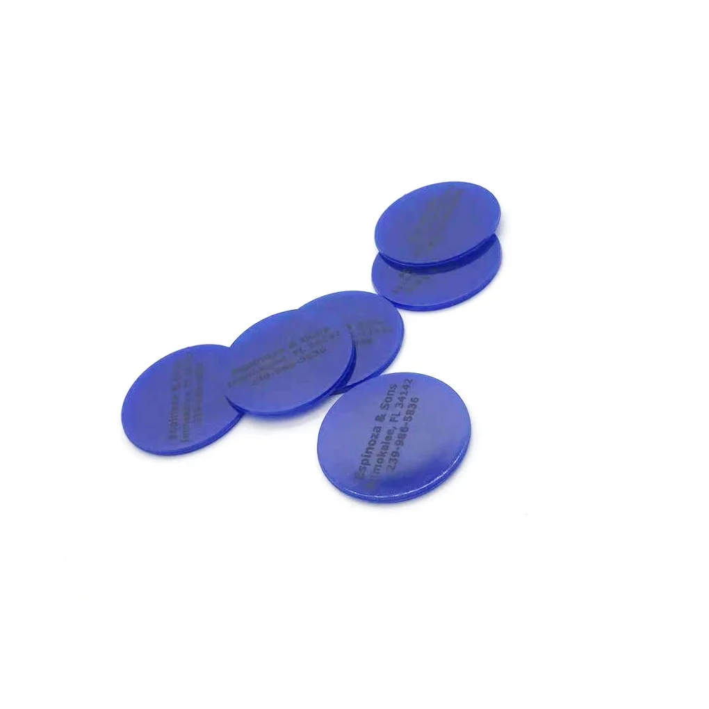 Best Quality Sustainable Custom Shape Acrylic Token Coin