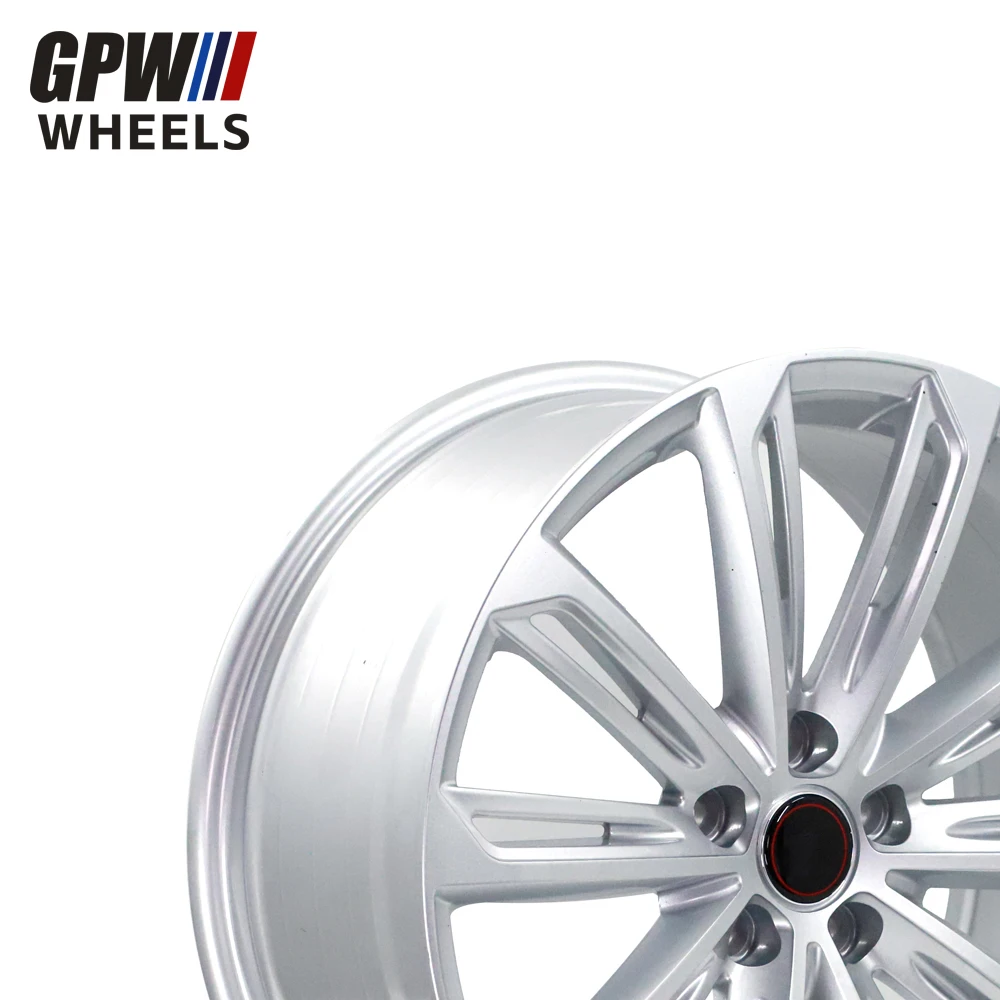 GPW good partners wheel 028 Factory Price Flow Forming Wheels gloss silver R18 Inch 5 Holes Primary Aluminum Alloy Wheel kiaRims