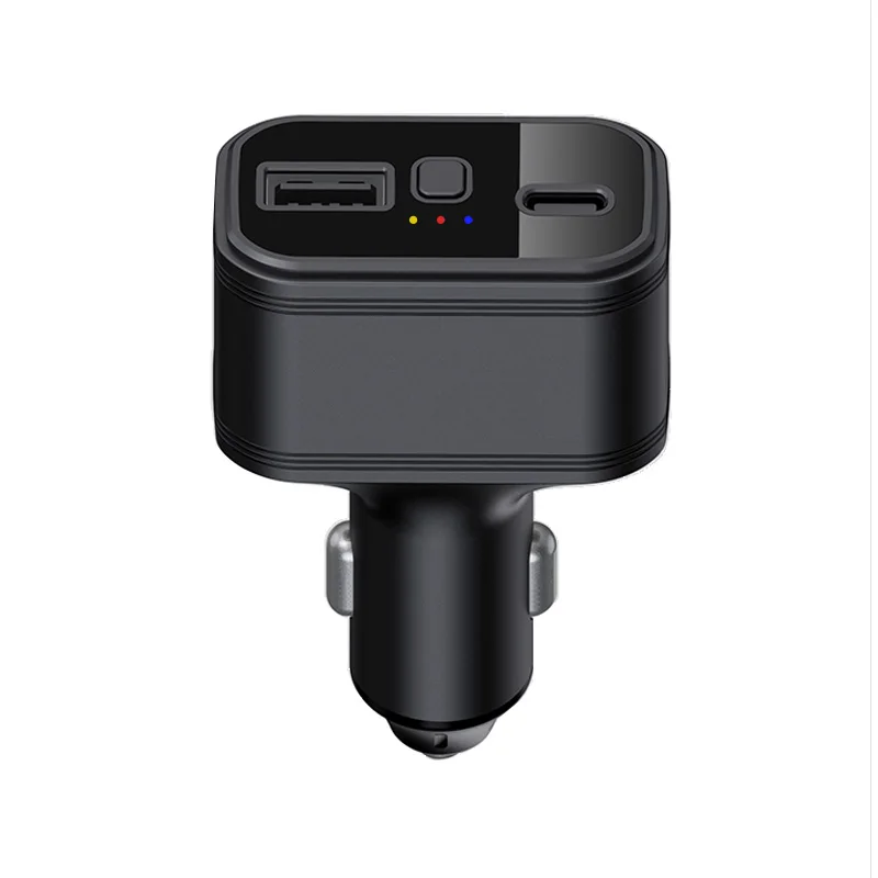 C036 Model Car Charger 4G Vibration Alarm SIM Card Dual USB Ports Vehicle Charger