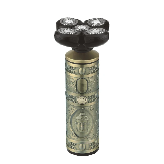 Профессиональная беспроводная перезаряжаемая электробритва для бороды с 5 головками Мужская бритва с плавающими лезвиями электробритва