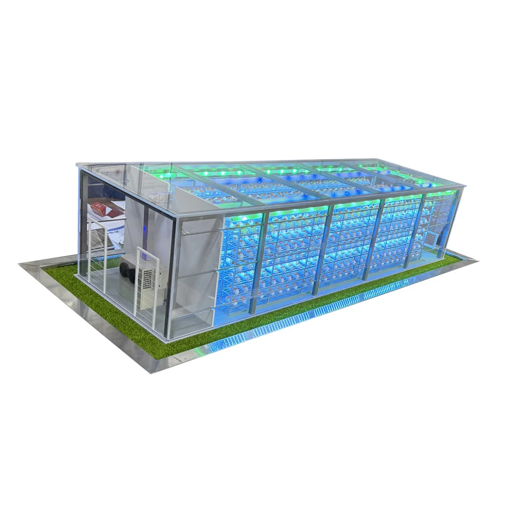 Complete mushroom farming system equipment 20/40ft mushroom growing container/fruiting chamber