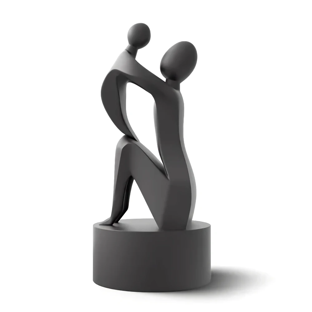 Cheap SLA 3D Printed Custom Statues With Plastic Resin Transparent Resin