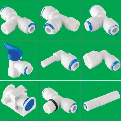 
Union Connector POM material is made from the food grade plumbing and heating fittings Push Fit Connector quick fitting 