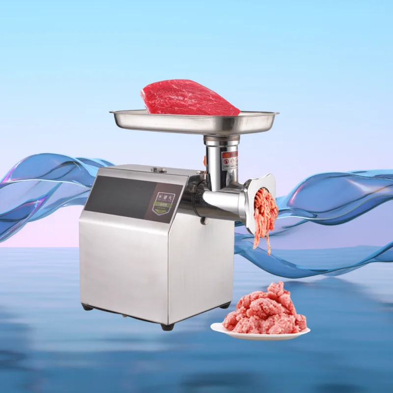 New electric meat grinder multifunctional large capacity storage box meat grinder