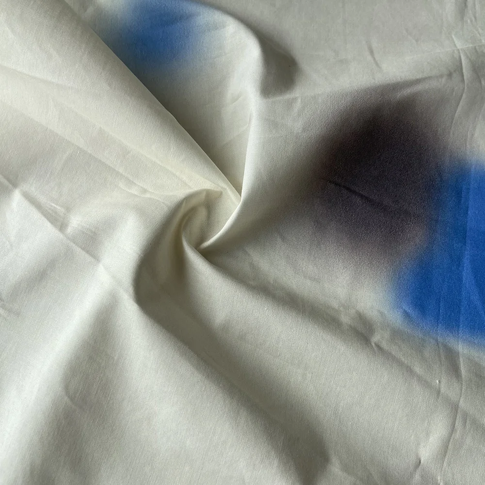 China supplier 100% cotton High density Balinese yarn teaching code printed fabric (Star)