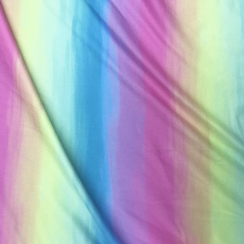 American Hot Selling DBP Double Brushed Poly DTY Tie Dye Fabric