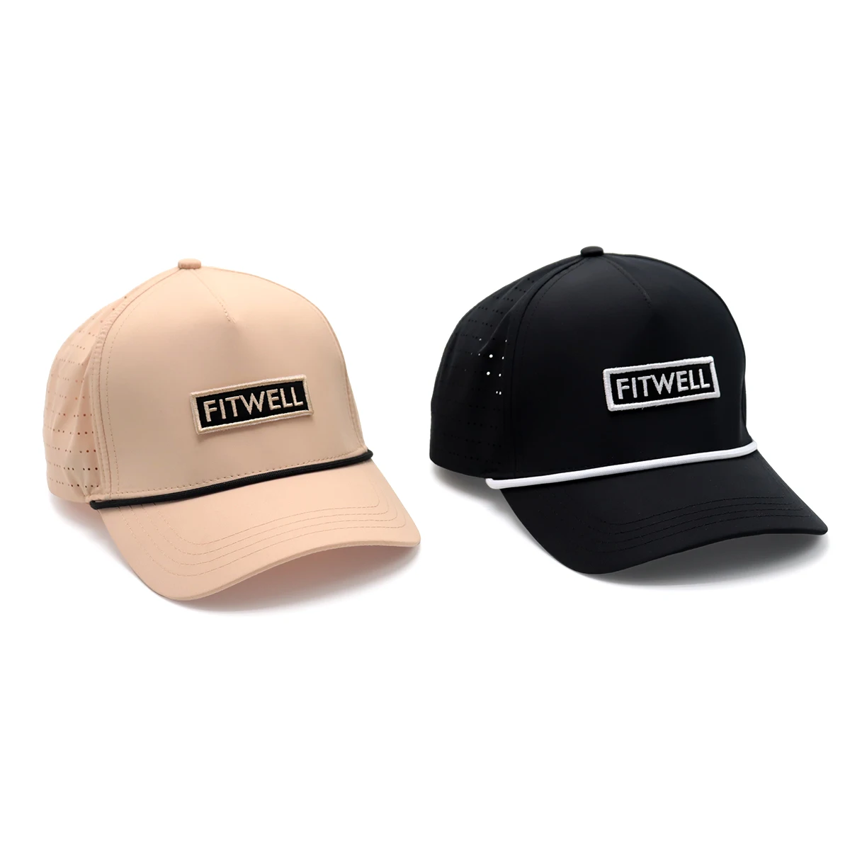 OEM Custom Design Your Own Embroidery Patch Logo 5 Panel Running Sport Gorras Cap Nylon Golf Rope Hat