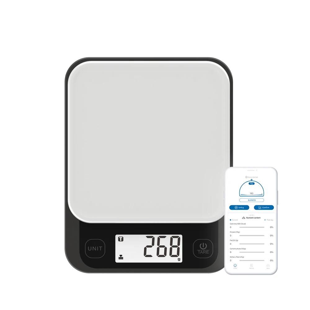 Food Scale Digital Weight Grams and OZ Egg Weighing Constant Digital Measuring Spoon Nutrition Kitchen Scale