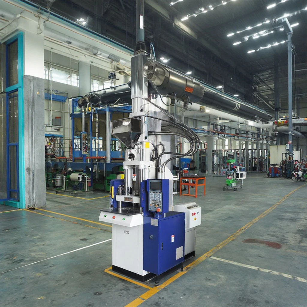 KESU KS-250 vertical injection molding machine