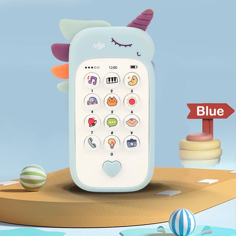 Baby Phone Toy Music Sound Telephone Sleeping Toys With Simulation Phone Kids Infant Early Educational Toy Kids Gifts