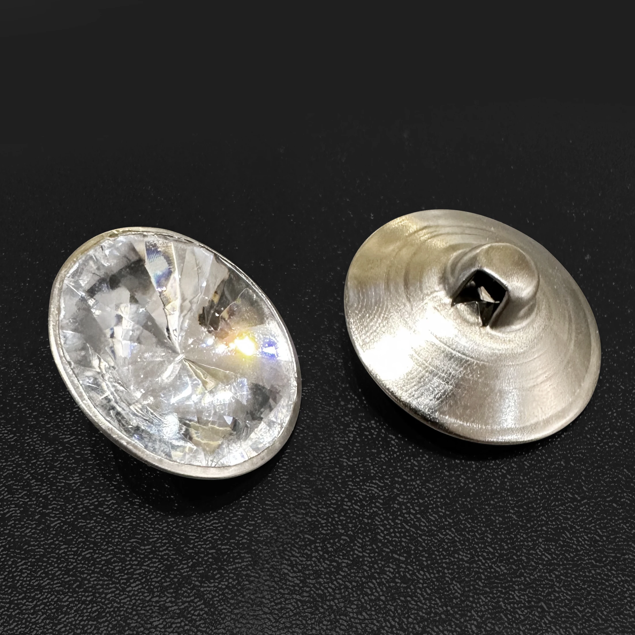 HUAWEI Wholesale Iron Bound Clothing Accessories Soft Furniture Buckle Acrylic Crystal Wrap Buckle Sofa Crystal Diamond Buckle