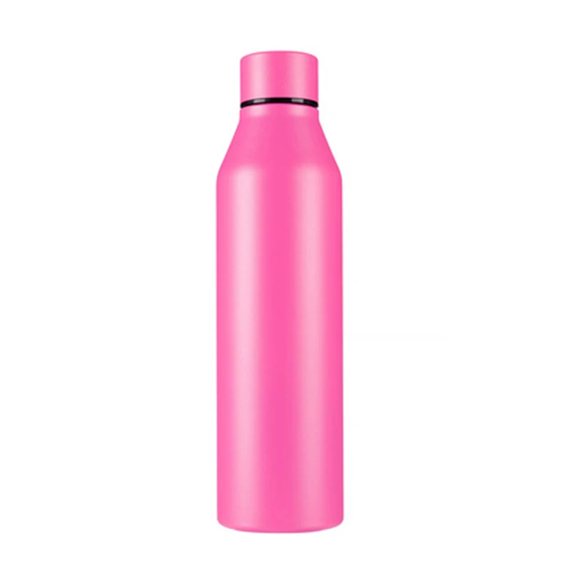 RTS New Fitness Cola Shaped 500ml Custom Vacuum Insulated Flask Sports Water Bottle  Wine Bottle  in Stock