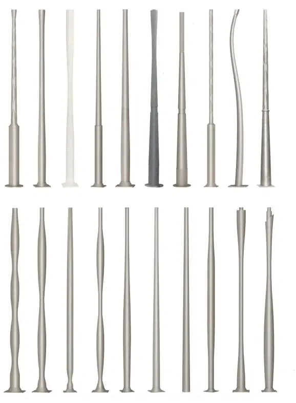 High quality street garden lamp poles black color decorative garden light pole