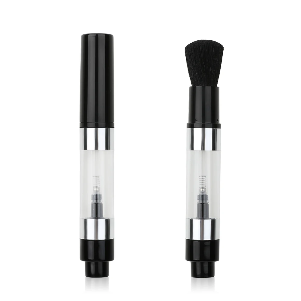 Hot Sell OEM Body Dispensing Refillable Powder Brush Custom Hair with Private Label