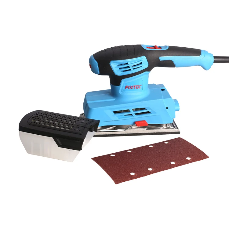 FIXTEC 220W 1/3 Sheet Electric Sanding Belt Machine/Orbital
