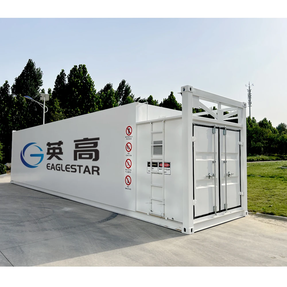 Fuel Station Skid Mounted Self Bounded Contain Fuel Tank and Dispenser