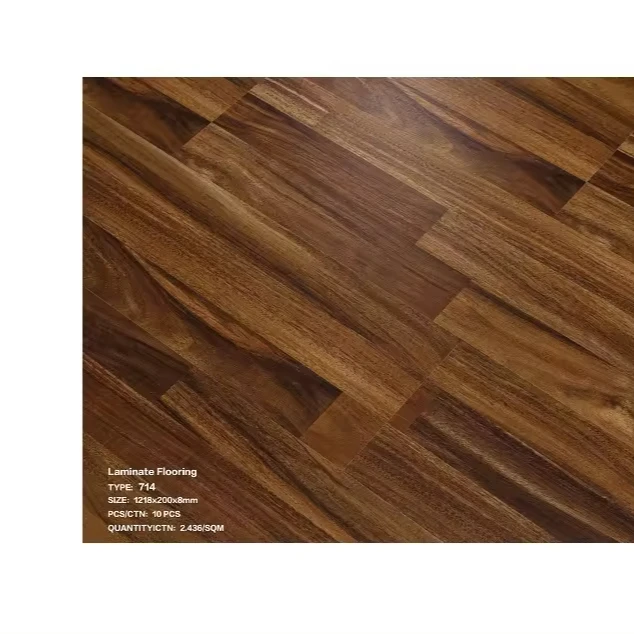 Cheap Building Material MDF HDF 7mm 8mm 10mm 12mm Wood Laminate Flooring Piso Laminado