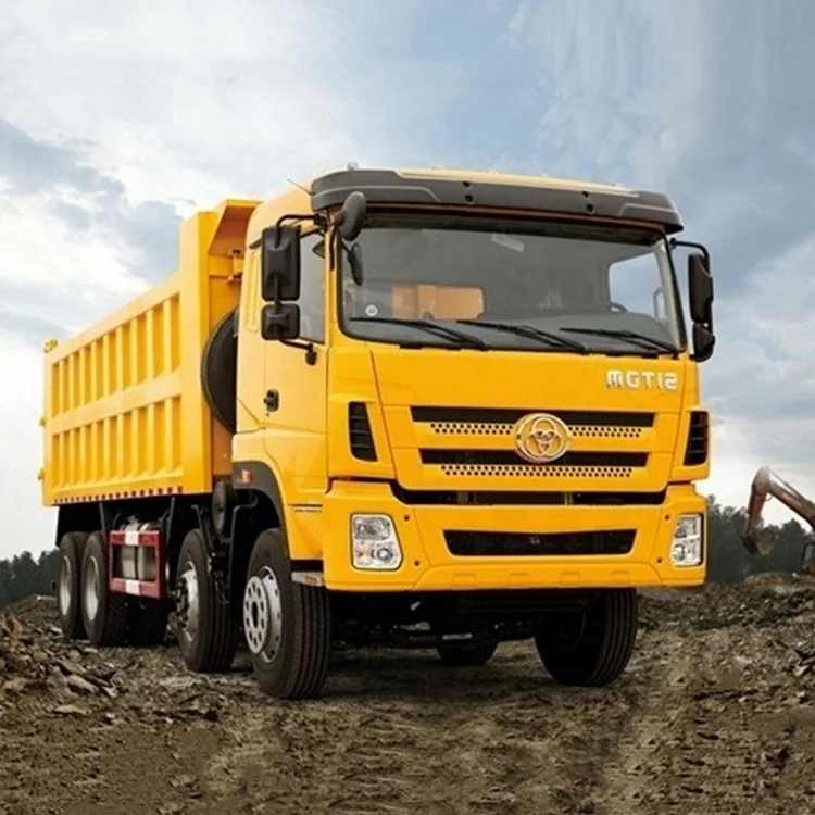 DONGFENG 8x4 12 wheel heavy duty 375hp Mining Transport Dump Trucks For Sale