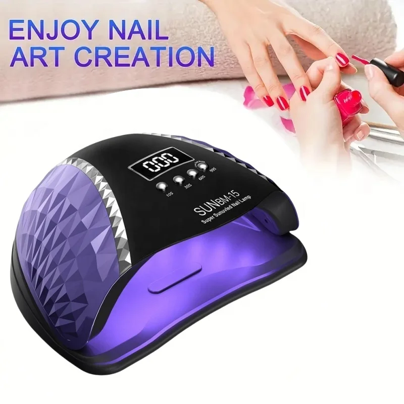 New Arrival Professional 280W UV LED Light 4 Timer Setting Led Gel Dryer Uv Led Nail Lamp Table Lamp For Nail Salons