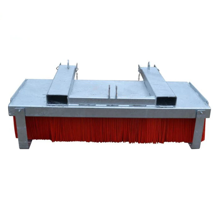 Construction Machinery Cleaning Road Sweeping Head Broom Forklift Brush Truck Attachment
