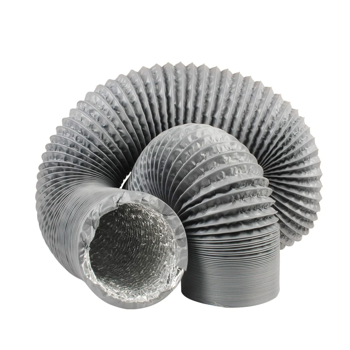 Ventilation aluminum  foil flexible duct corrugated air duct